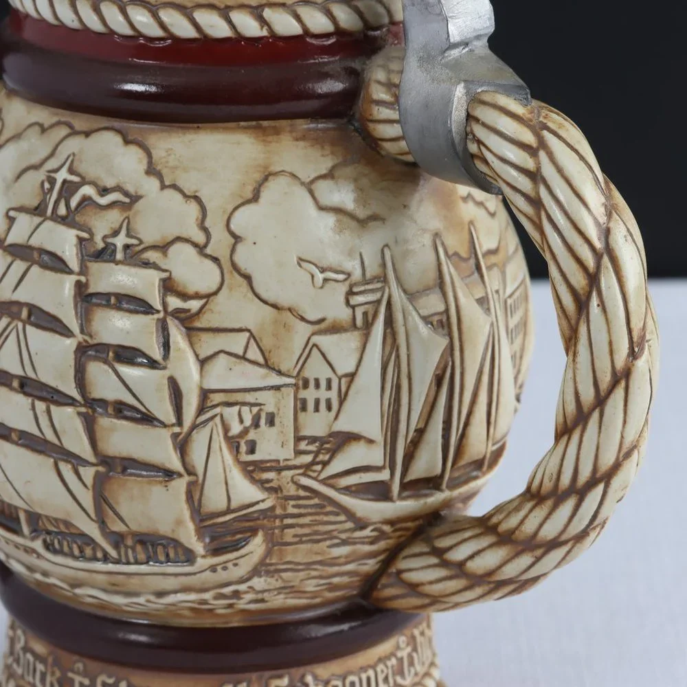 Vintage 1977 Avon Nautical Beer Stein